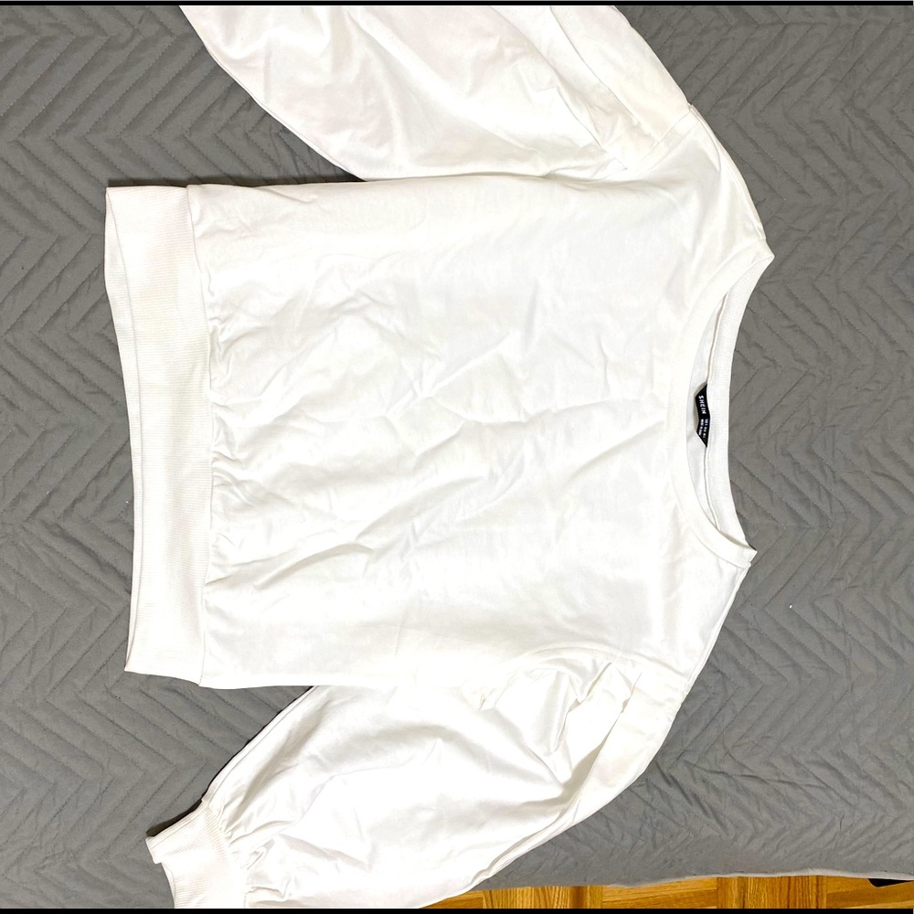 Shein white top